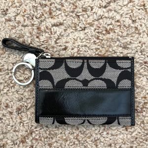 Coach key fob/coin pouch